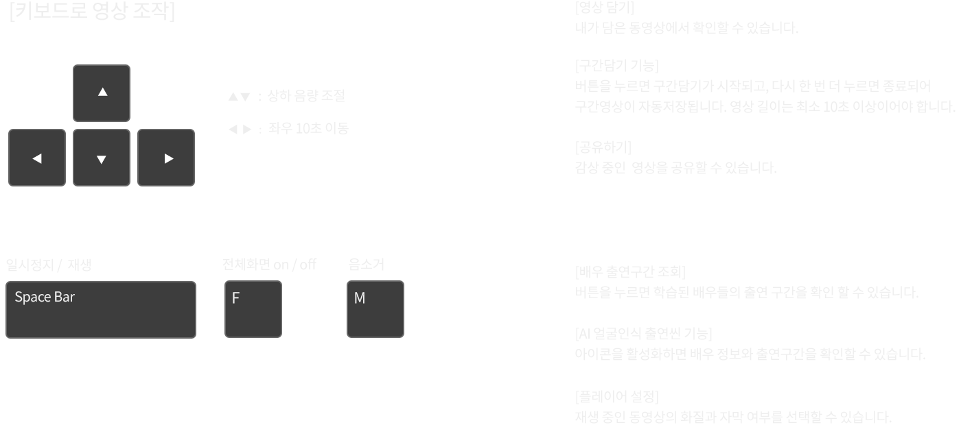 플레이어 사용 가이드